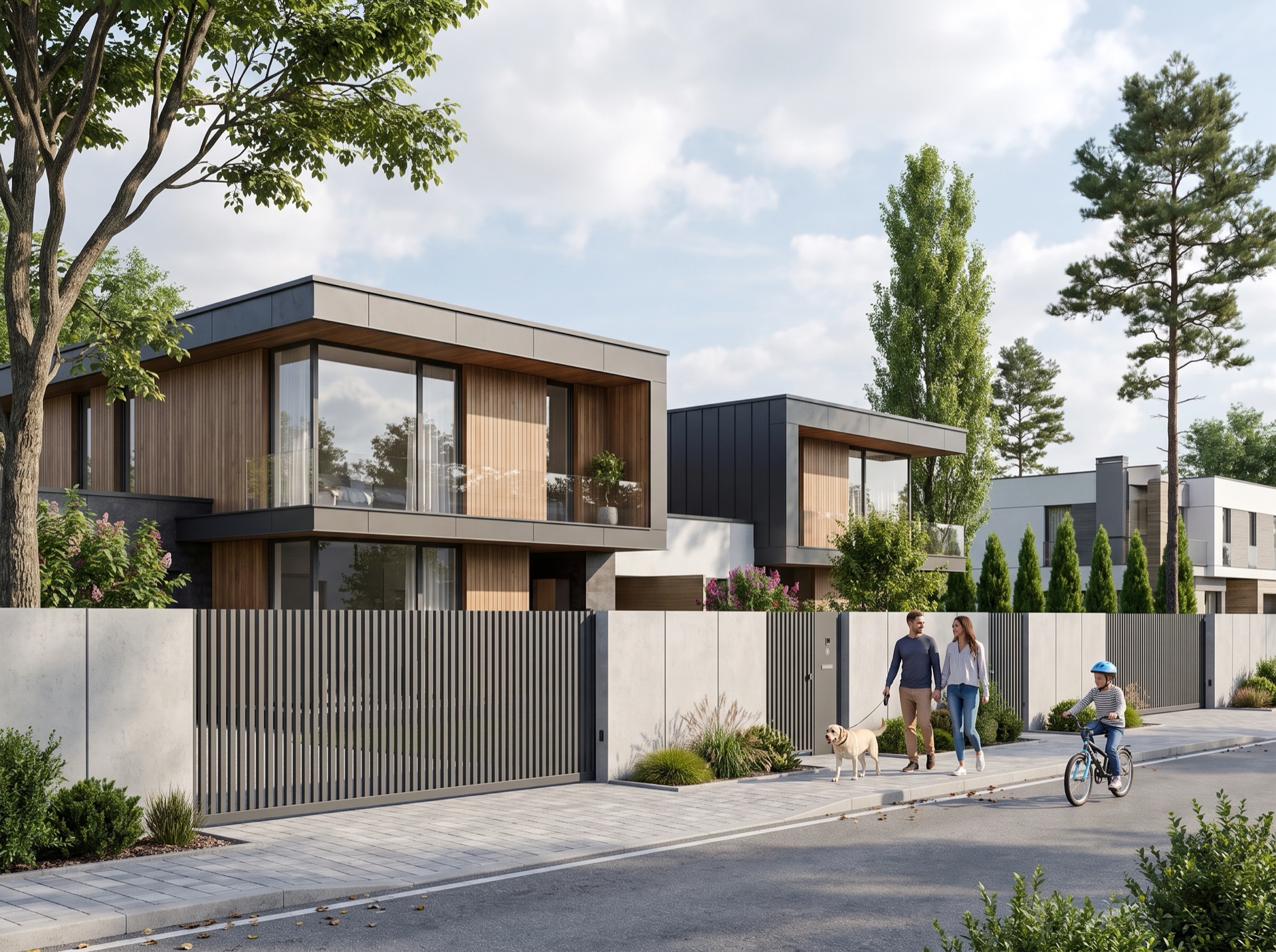 Kompletny system beton + aluminium